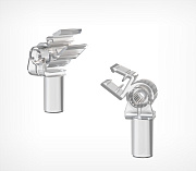 Swivel type T-holder