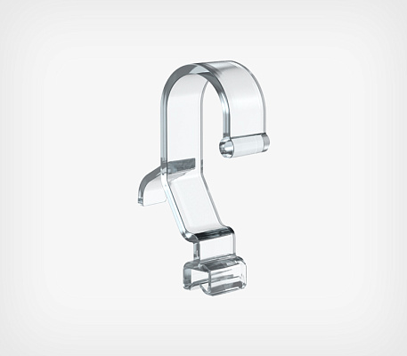 Suspension hook for GRIPPER profile GRIPPER HOOK