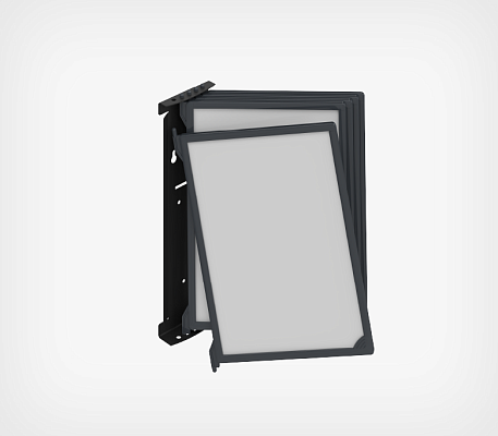 Flip frames metal holder INFOLINE-W