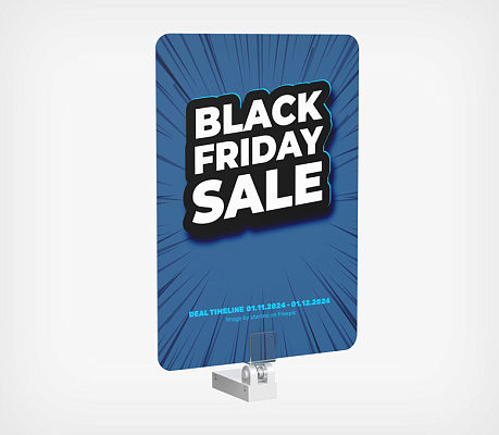 Adjustable magnetic sign holder MAG-SW-SIGN