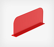 Red divider height 150 mm 