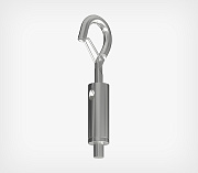 Adjustable wire hook