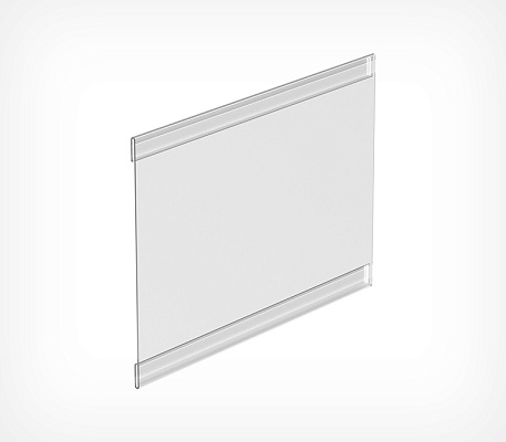 Plastic sleeves with adhesive tape PS-T