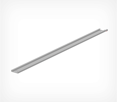 Pusher rail with 2 holes PUSHER RAIL-19