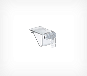 Ratchet wooden shelf clip, low position