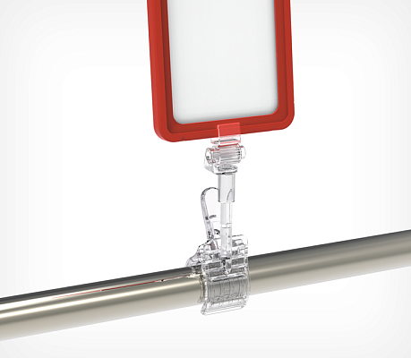 Using the adjustable frame holder CLAMP-T-SW
