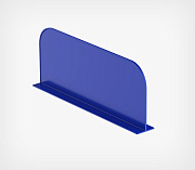 Blue divider height 150 mm 