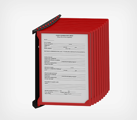 Flip frames metal holder INFOLINE-W