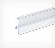 Flip-up datastrip for Intrac 35 shelves