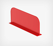 Red divider height 150 mm 
