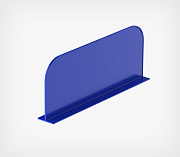 Blue divider height 150 mm 