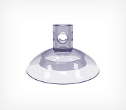 Double hole suction cup