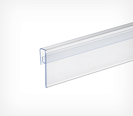 Datastrip for wire shelves and baskets KEL