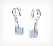 Swivel hanging hook clip
