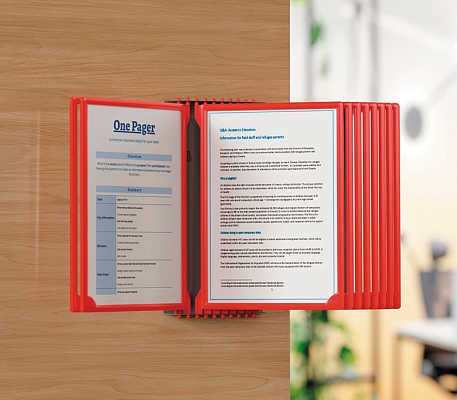 Flip frames metal holder INFOLINE-W