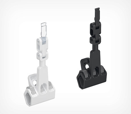 Using the universal clamp for crates / baskets MULTICLAMP