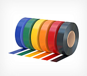 Plastic color insert for label holders