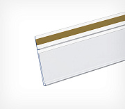 Universal datastrip with adhesive tape