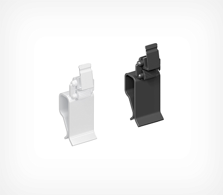 Using the short ratchet holder with mid-size clip CLIK Holder set L10