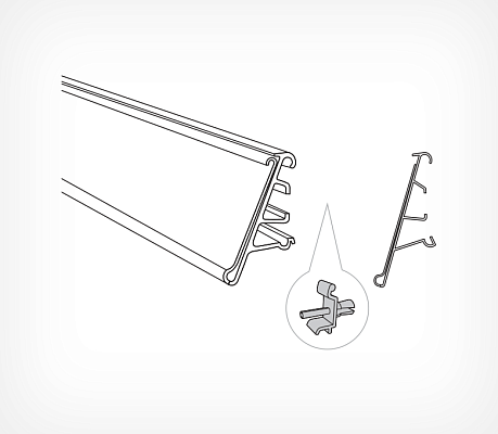 Datastrip for Linde chillers LF drawing with dimensions