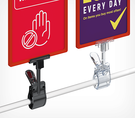 Plastic frame holder CLAMP-T