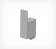 Pusher house 15х68 mm