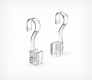 Swivel hanging hook clip