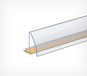 Curved branding profile