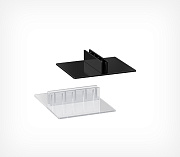 Vertical plastic price holder