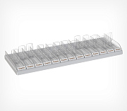 Chocolate trays set to fit standard shelves