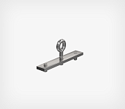 Metal connector with loop