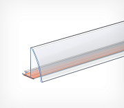 Curved branding profile