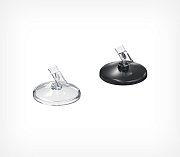 Round base universal swivel clip