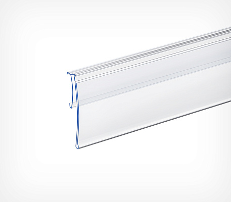 Flip-up datastrip for Gokcelik shelves GCK